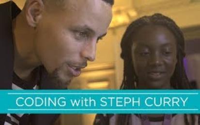 Hour of Code with Steph Curry